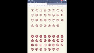 Color-changing stickers on GoodNotes