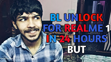 Realme 1 Bootloader Unlock Announcement  |  Realme 1 Latest Update BL unlock