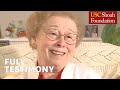 Holocaust Survivor Elizabeth Wees | “The war is over” | VE Day | USC Shoah Foundation