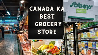 Canada Ka Best Grocery Store | Sobeys Vlog🇨🇦#canada #food #sobeys screenshot 3