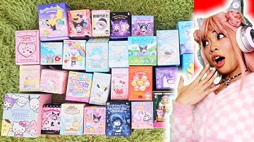 SugarStar UNBOXING *SO MANY* SANRIO BLIND BOXES!