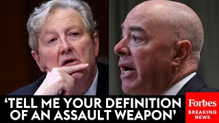 VIRAL MOMENT: John Kennedy Repeatedly Asks Mayorkas To Define 'Assault Weapons'-DHS Sec Can't