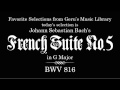 BWV 816: French Suite No.5 in G Major (Scrolling) Mp3 Song