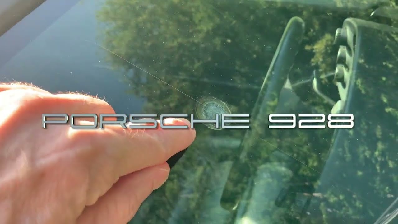 Porsche 928 Rear View Mirror - 3M Adhesive