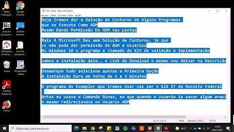 Executar Programa COMO ADM   -  Removendo o Runas -  parte 1