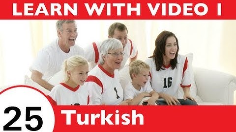Learn Turkish with Video - Learn the Best Way to Spend Your Day with This Turkish Video Lesson!