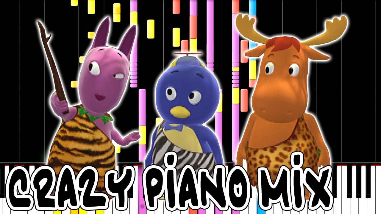 Crazy Piano Mix! INTO THE THICK OF IT! [The Backyardigans]
