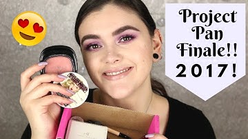 Project Pan Finale! 17 Products in 2017