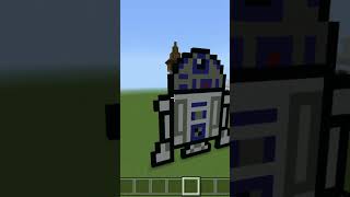 R2-D2 Pixel Art In Minecraft (#154)