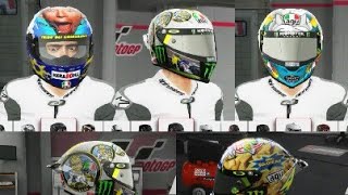Custom Helmets on Career Mode (Fix Visor) - MotoGP 17