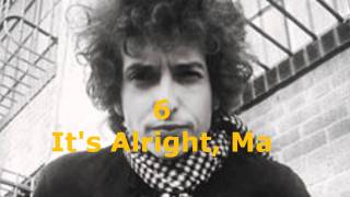 Top 10 Bob Dylan Songs chords