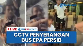 🔴LIVE: Rekaman CCTV Detik-detik Penyerangan Bus Rombongan EPA Persib U-18 oleh Okonum Suporter