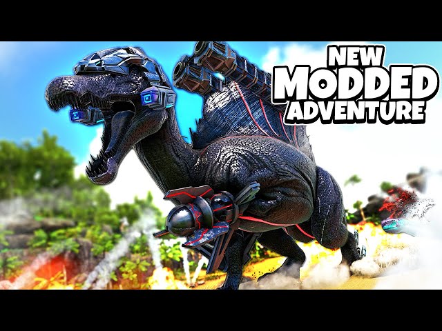 A CRAZY NEW MODDED ARK ADVENTURE BEGINS! PUGNACIA is BACK! | ARK MEGA Modded Episode #1