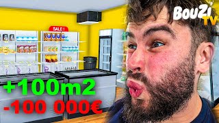 J'AGRANDIS MON SUPERMARCHE ! (Supermarket Simulator #2)