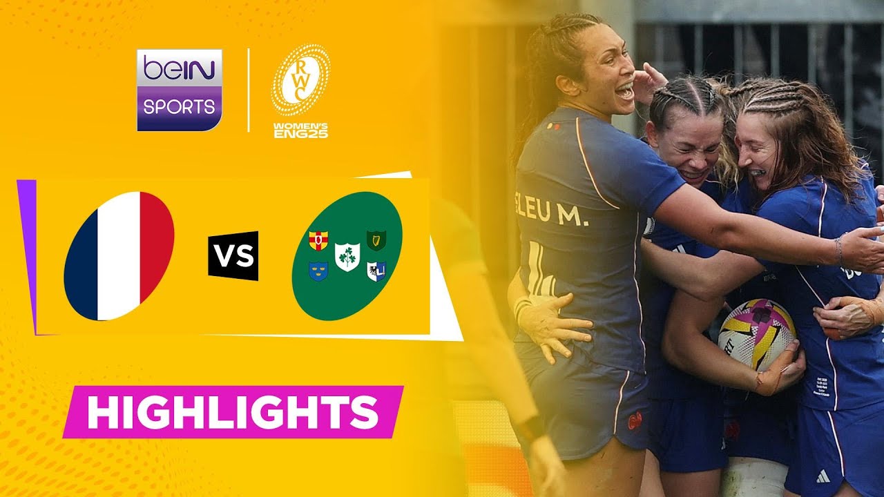 France 18-13 Ireland | Women's Rugby World Cup 2025 Highlights - YouTube