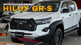 Impressions on the Hilux GRS 2024