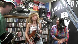 Grace Bowers, Keisha Bailey, & Aaron Lee Tasjan perform "For What It's Worth" -Live at Lightning 100