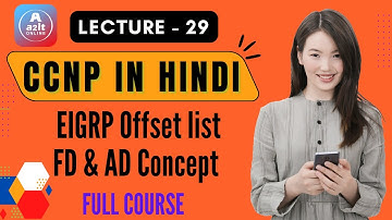 CCNP Course | Lecture 29 | EIGRP Offset List | Feasible distance | Reported Distance | A2IT Online