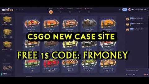 CSGO NEWS!!! CASE SİTE |  FREE 1$ | TRUSTED | NO DEPOSİT | VERY SAFE |