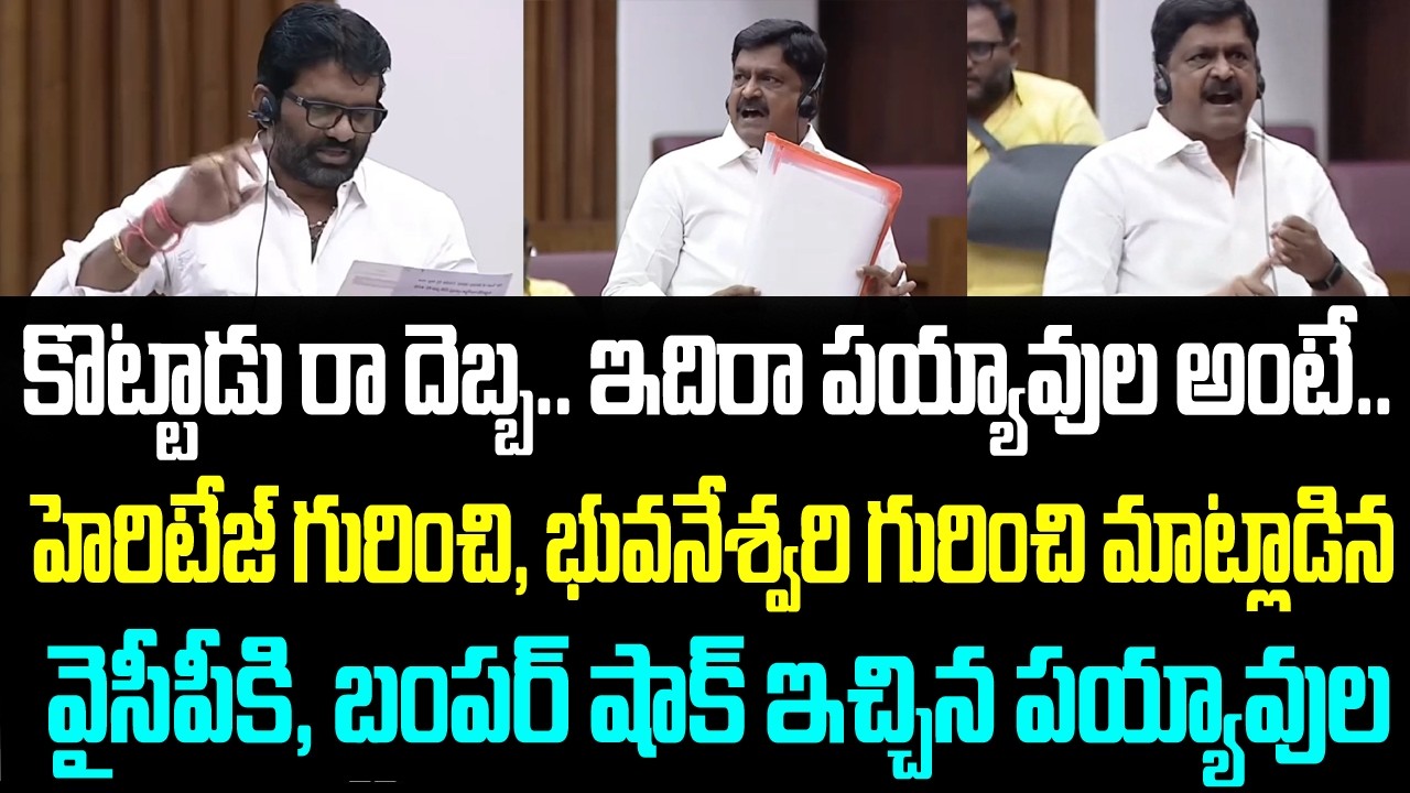 కొట్టాడు రా దెబ్బ.. ఇదిరా పయ్యావుల అంటే.. హెరిటేజ్ గురించి, భువనేశ్వరి గురించి మాట్లాడిన వైసీపీకి,
