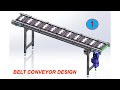 SOLIDWORKS-[機械設計] Thiết kế Belt Conveyor-01