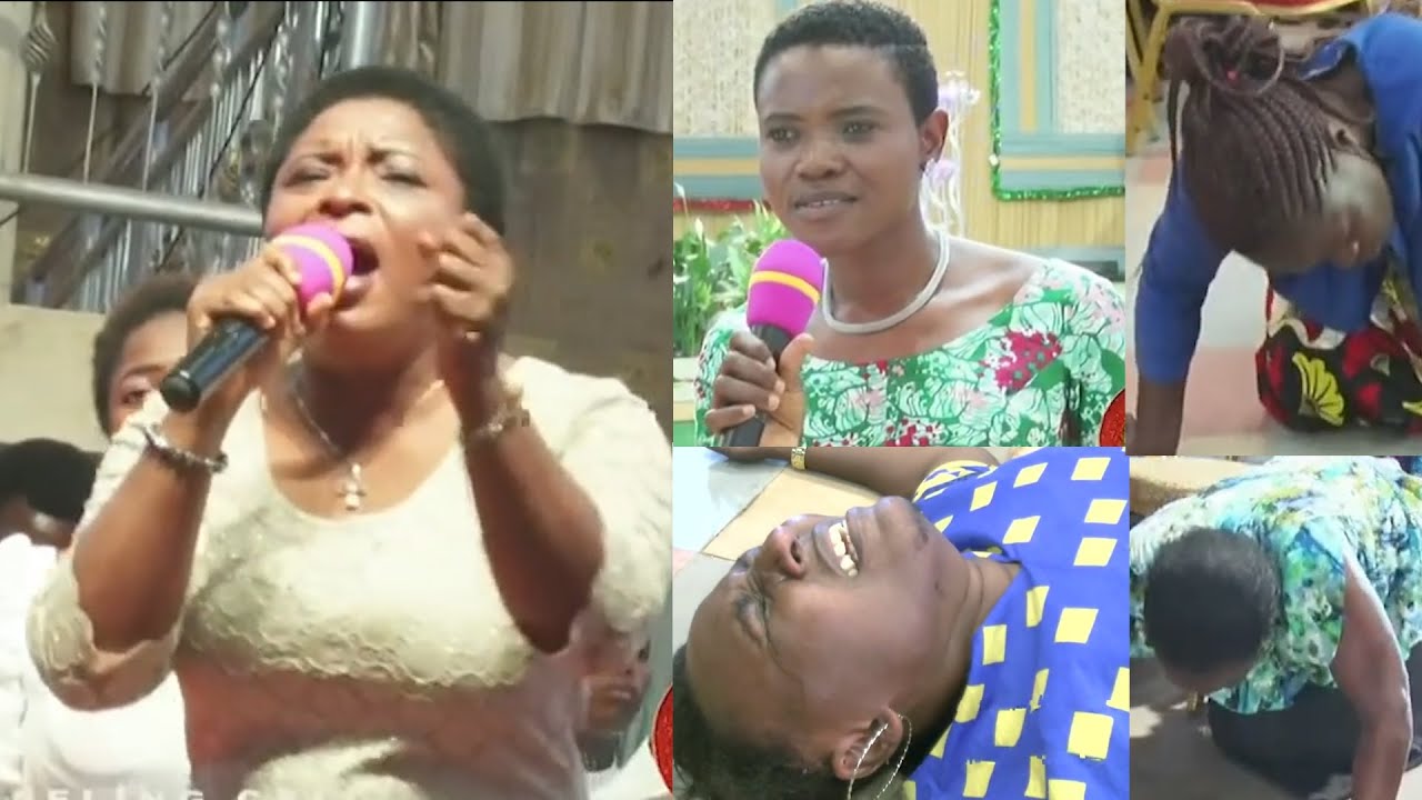 BREAKING: PROPHETESS ANNE SEEN PREACHING, SEE WHAT HAPPENED -ANOINTING OF TB JOSHUA?