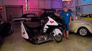 Steve Magnante talks 1966 Yamaha Catalina 250 Batcycle