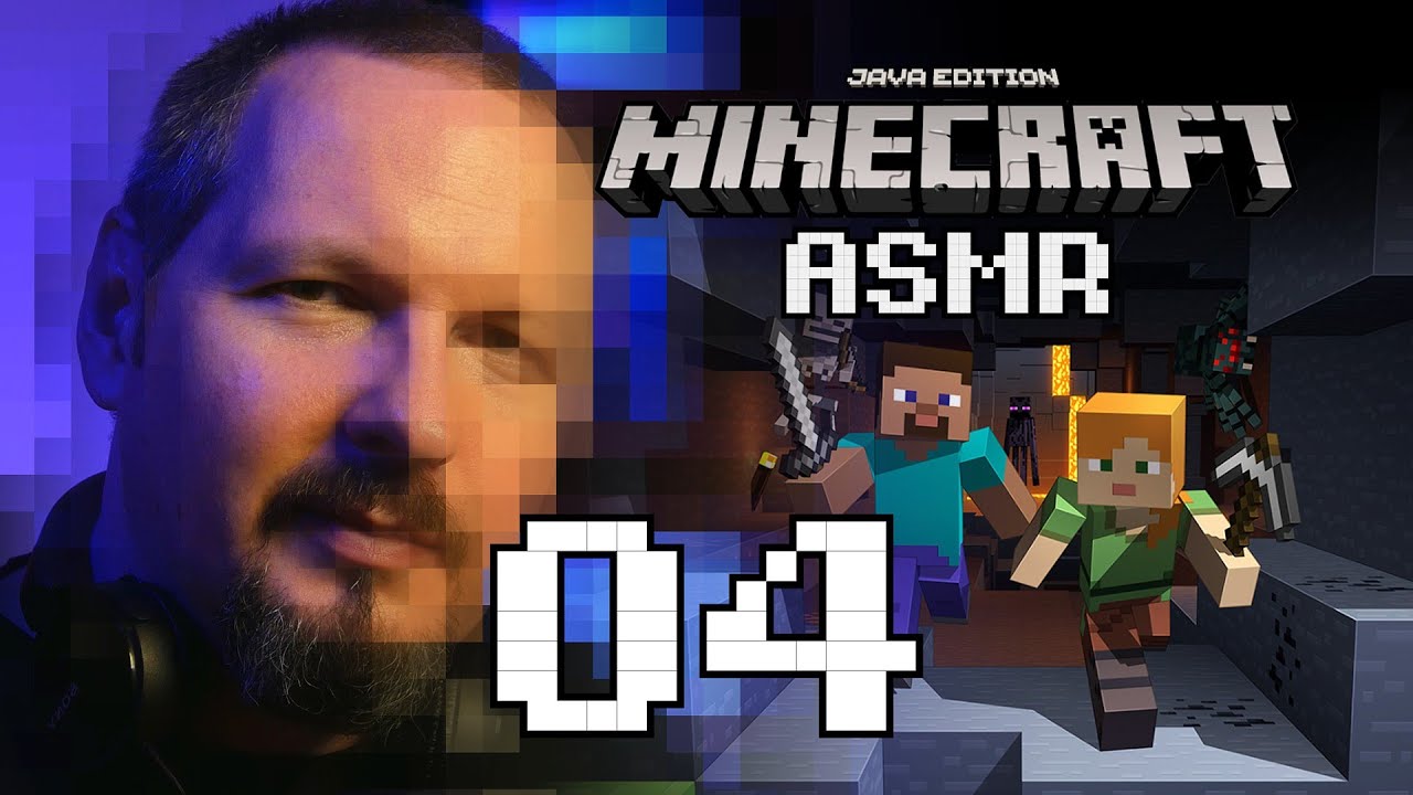 ASMR PL | Relaks z Minecraftem #4 - Najlepsza skocznia na świecie (gameplay, szept)