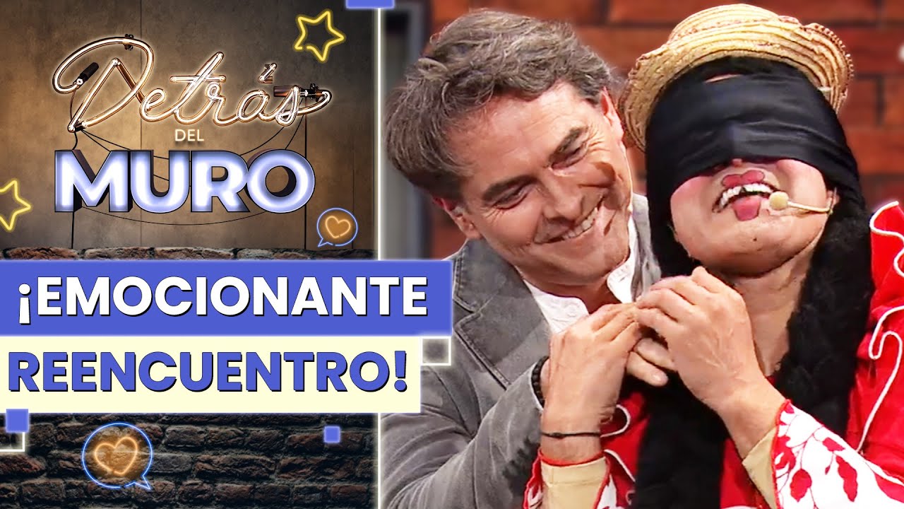 ¿LE ENTREGÓ LA FLOR? Rupertina y Lindorfo recordaron viejos tiempos en Detrás del Muro
