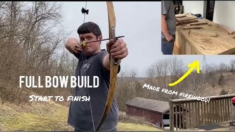 BUILDING A LAMINATED HYBRID LONGBOW (no talking)