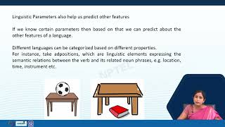 Lecture 01 : Introduction: What is Linguistic Typology