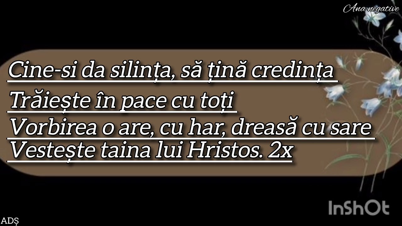 Negativ ton fata| Depărtează-te de rău - Biji & Mary din Bărbulești