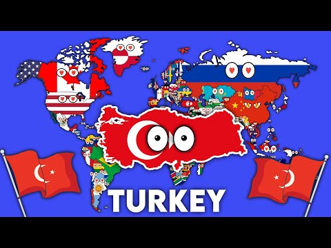 All Countries that love and hate Turkey 🇹🇷