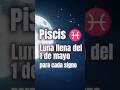 PISCIS ♓Luna llena del 1 de mayo: Cuidado con sentarte a esperar un milagro