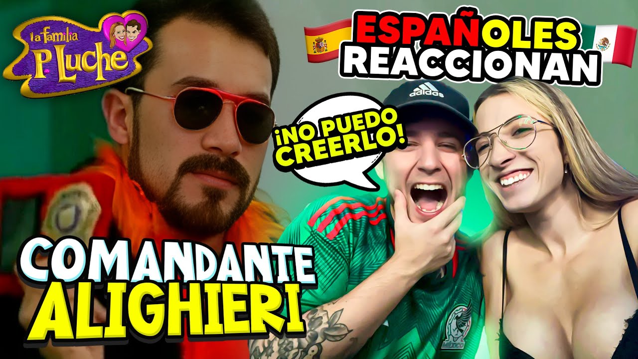 ESPAÑOLES REACCIONAN a LA FAMILIA PELUCHE - COMANDANTE ALIGHIERI - TEMPORADA 1 EPISODIO 19