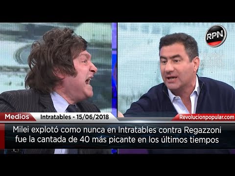 Banco Central Republica Argentina - *DESCONTROLADO* Milei explotó y destrozó a Regazzoni