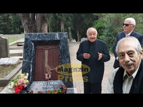 Özcan Arca ve Tuncay Çavdar, duayen tiyatrocu Genco Erkal'ın anıt mezarının çıkış hikâyesini anlattı