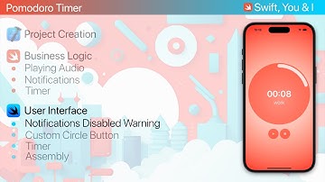Pomodoro Timer in Swift UI - Part 6 - Notifications Disabled Alert
