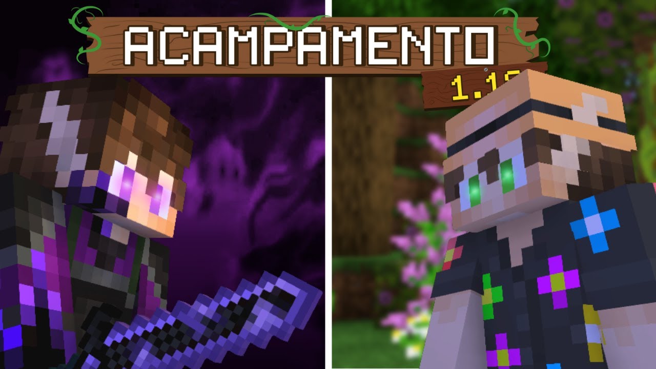 O CONFRONTO QUE NINGUÉM VÊ - Minecraft Acampamento 1.18 #48