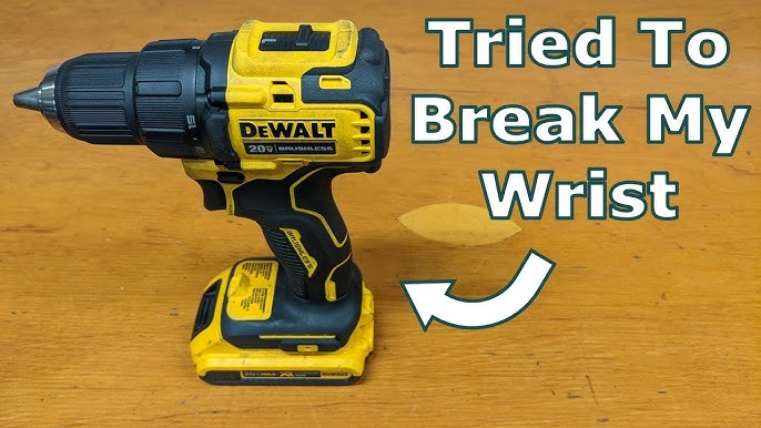 Small drill, bite! Dewalt Atomic DCD708B 20v Max Drill REVIEW - YouTube