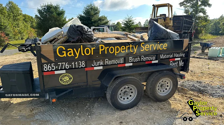 My First Junk Removal Job for a Home Builder