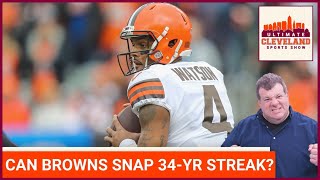 Will the Cleveland Browns win on Sunday \& SWEEP the Pittsburgh Steelers for the first time since 88?