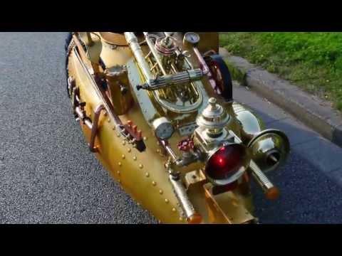 steampunk scooter awesome motorcycle