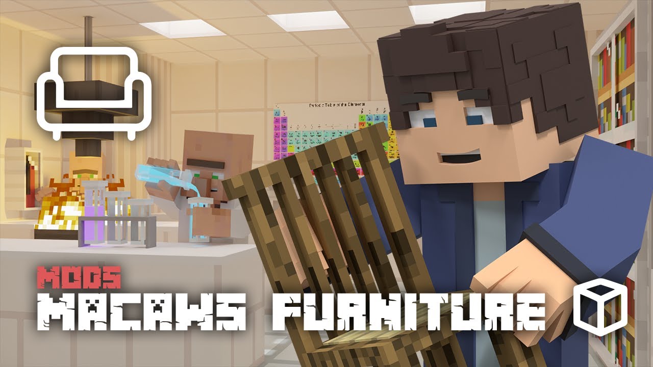 Decorations Mods for Minecraft. Furniture mods and home