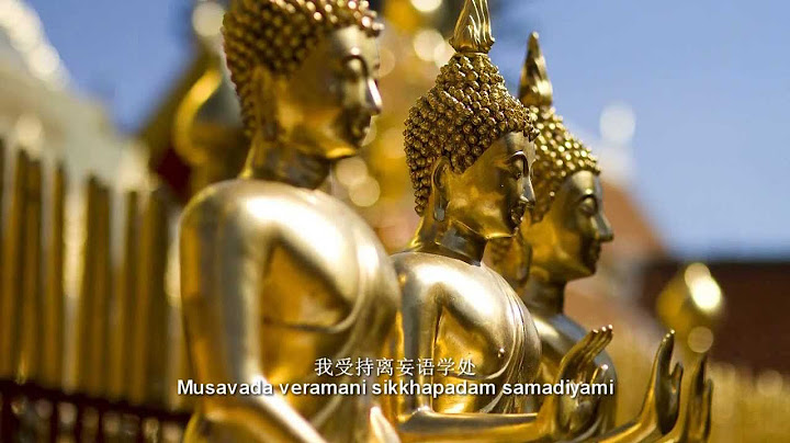 巴利文 三皈依五戒 - 天天要闻