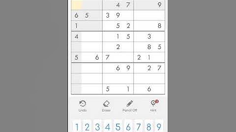 11 MAY 2020 - SUDOKU DAILY CHALLENGE