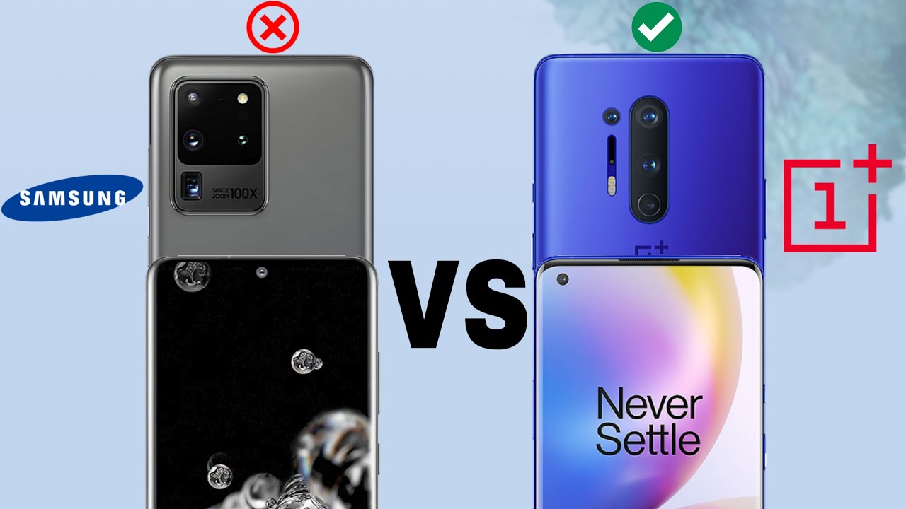 OnePlus 8 Pro VS Samsung Galaxy S20 Ultra Comparison