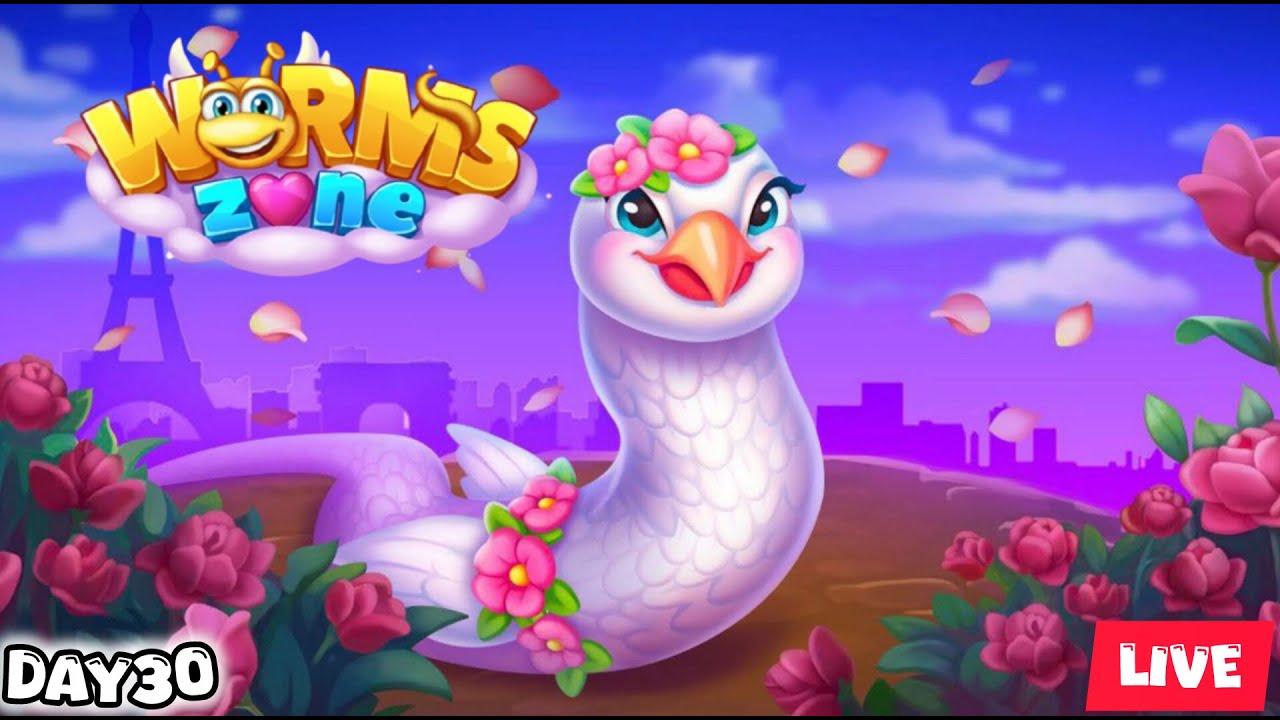 🛑VALENTINES, DAY//WORMS ZONE.IO BEST GAMING 2026 ||G SNAKE GAME DAY 29 || 