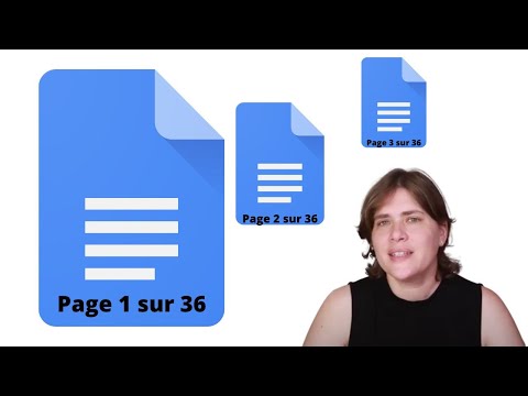 Google Docs : numéros de page et nombre de pages