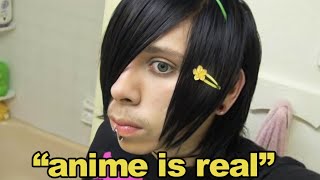 Emo Kid thinks he's living in an Anime